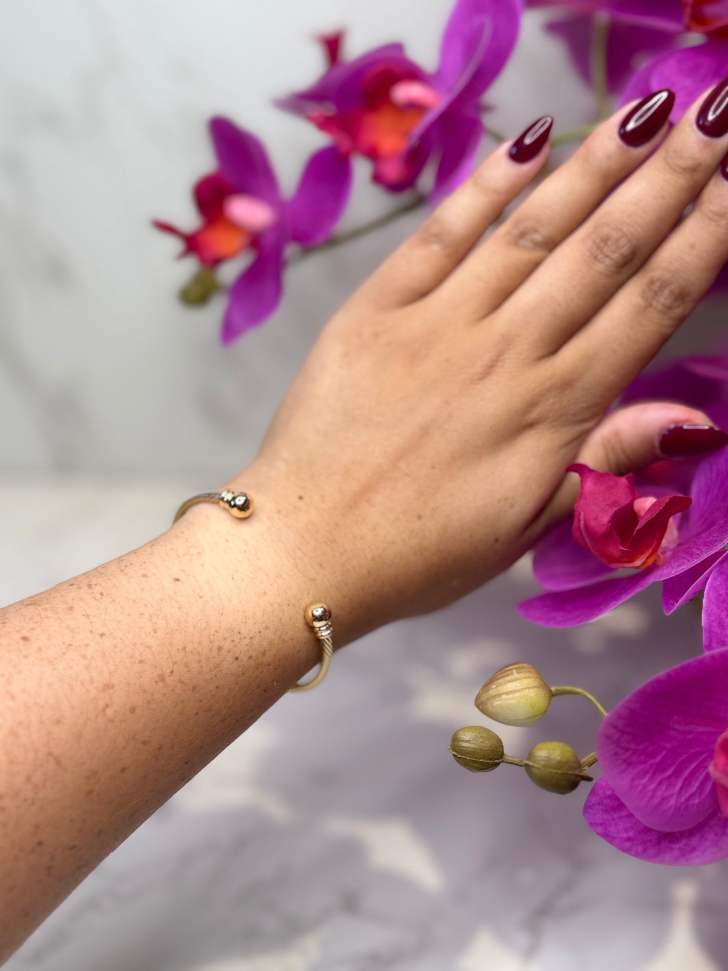 Golden Hour Twist Bracelet