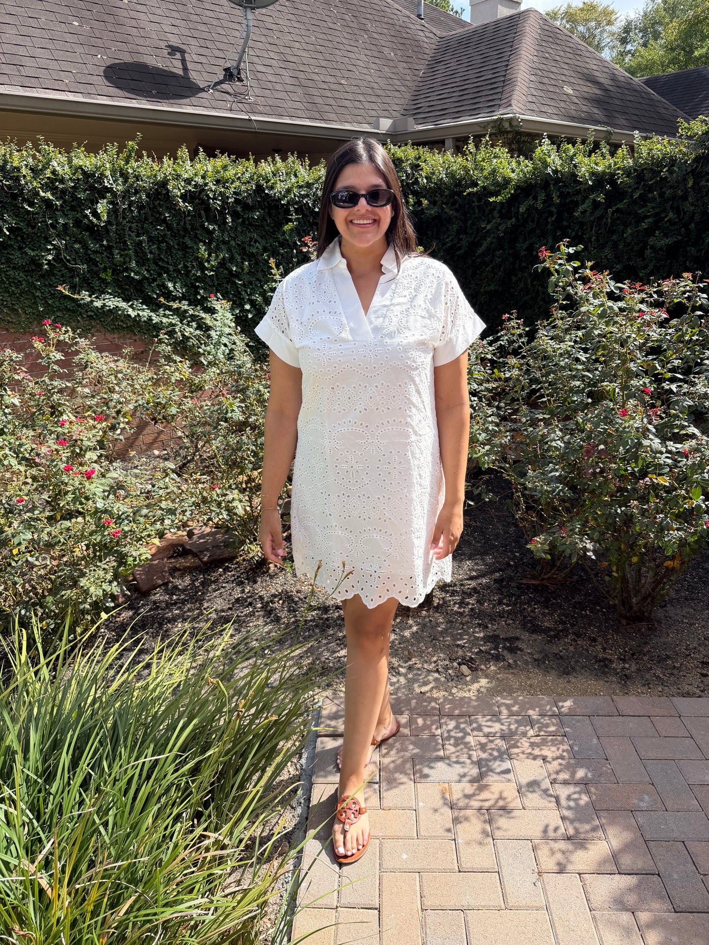 Eyelet Dress