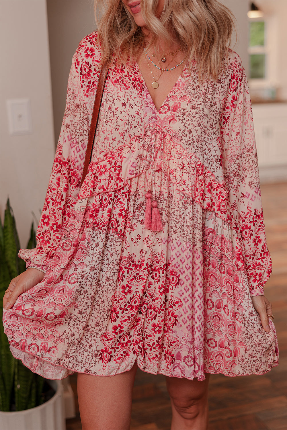 fall dress near me Just For Floral Babydoll  Shop the Mint Lightweight fabric with no stretch Autumn Dress  Dust and