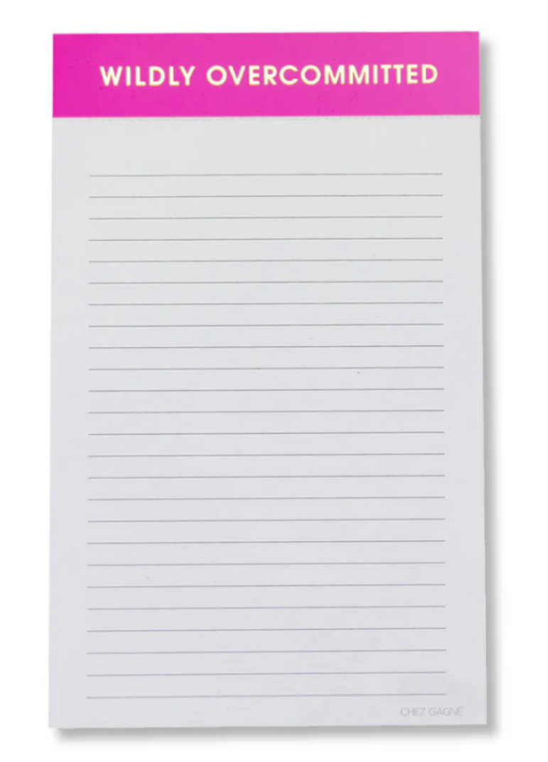 Wildly Overcommitted Notepad