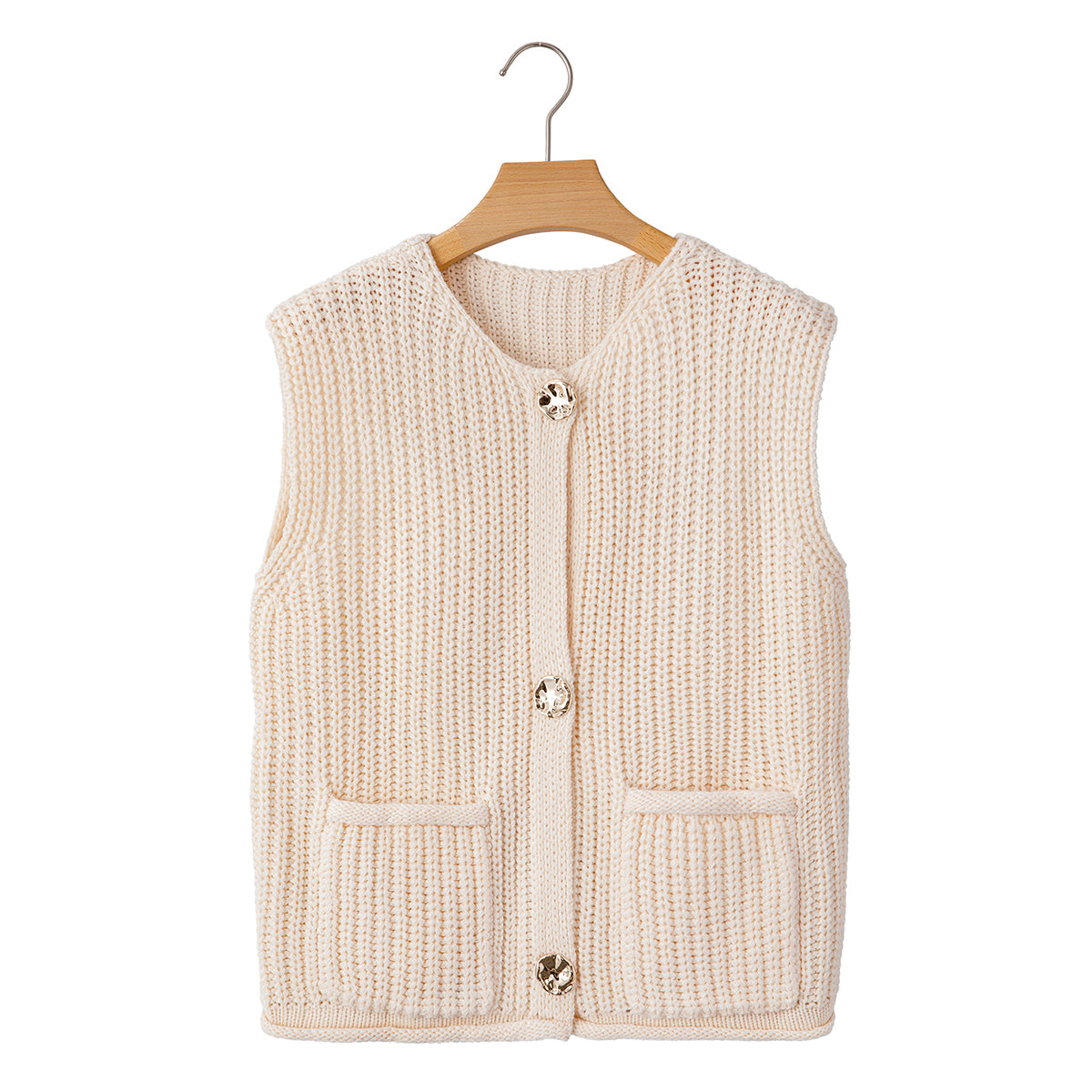 Costal Cream Sweater Vest