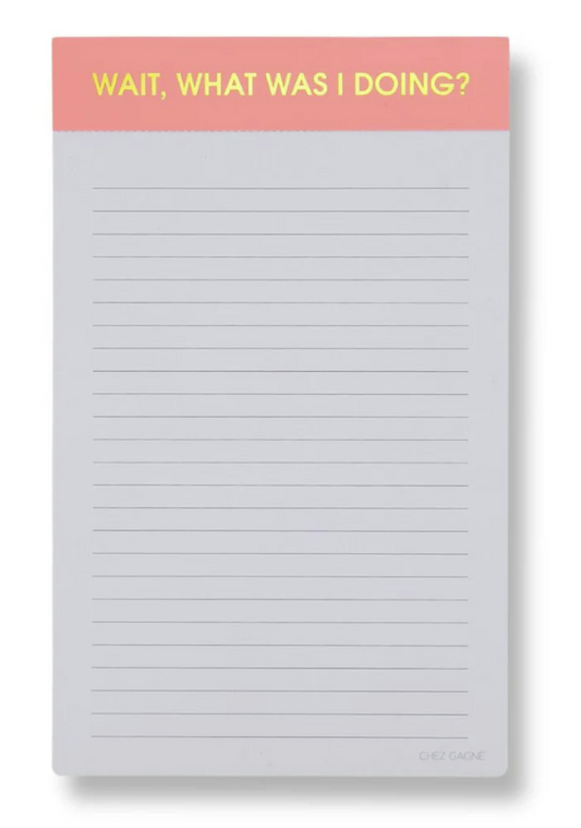 Wait What Was I Doing