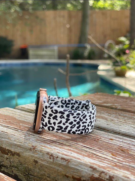 Snow Leopard Stylish Watch Band