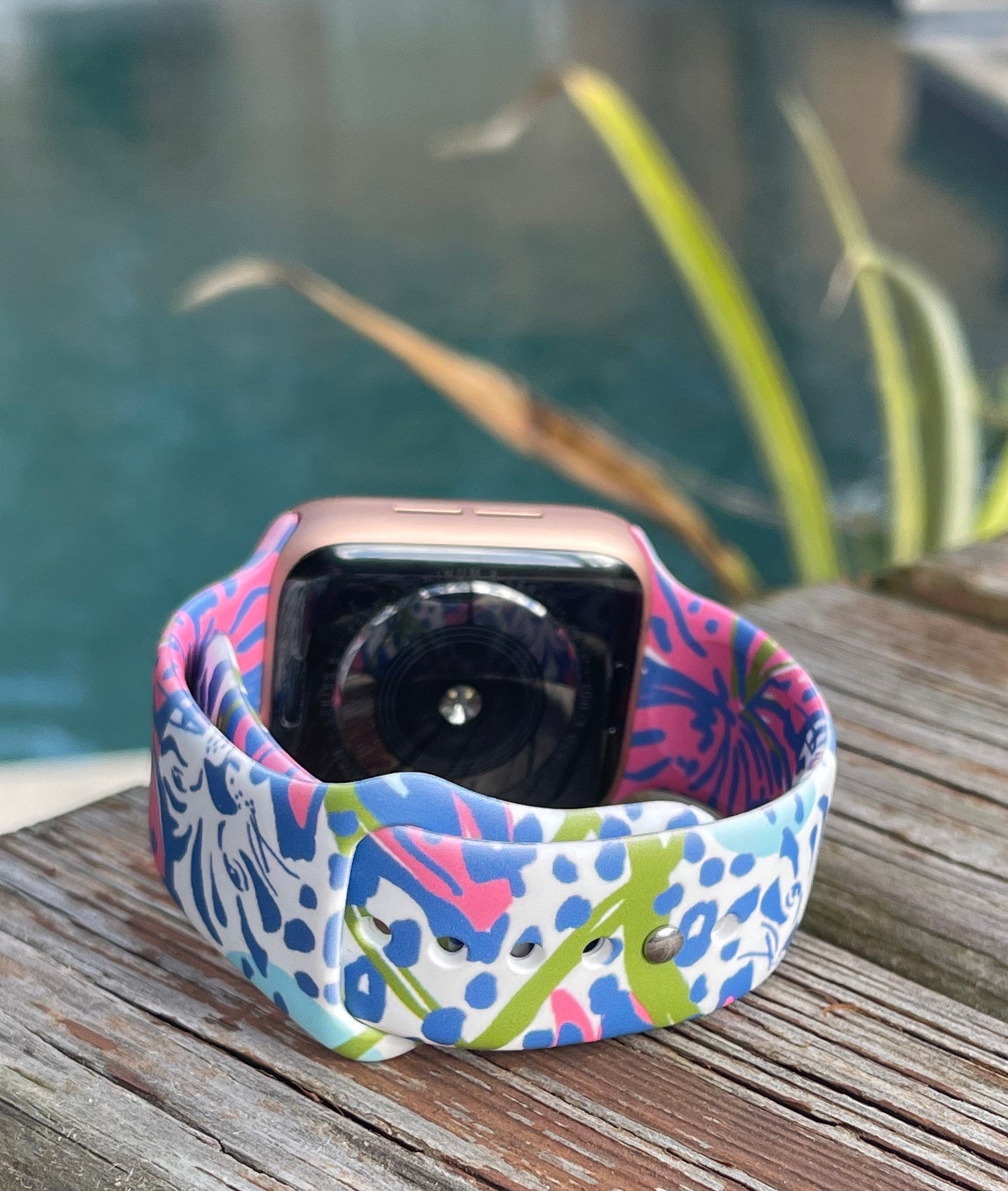Stylish Watch Band Leopard Lilly