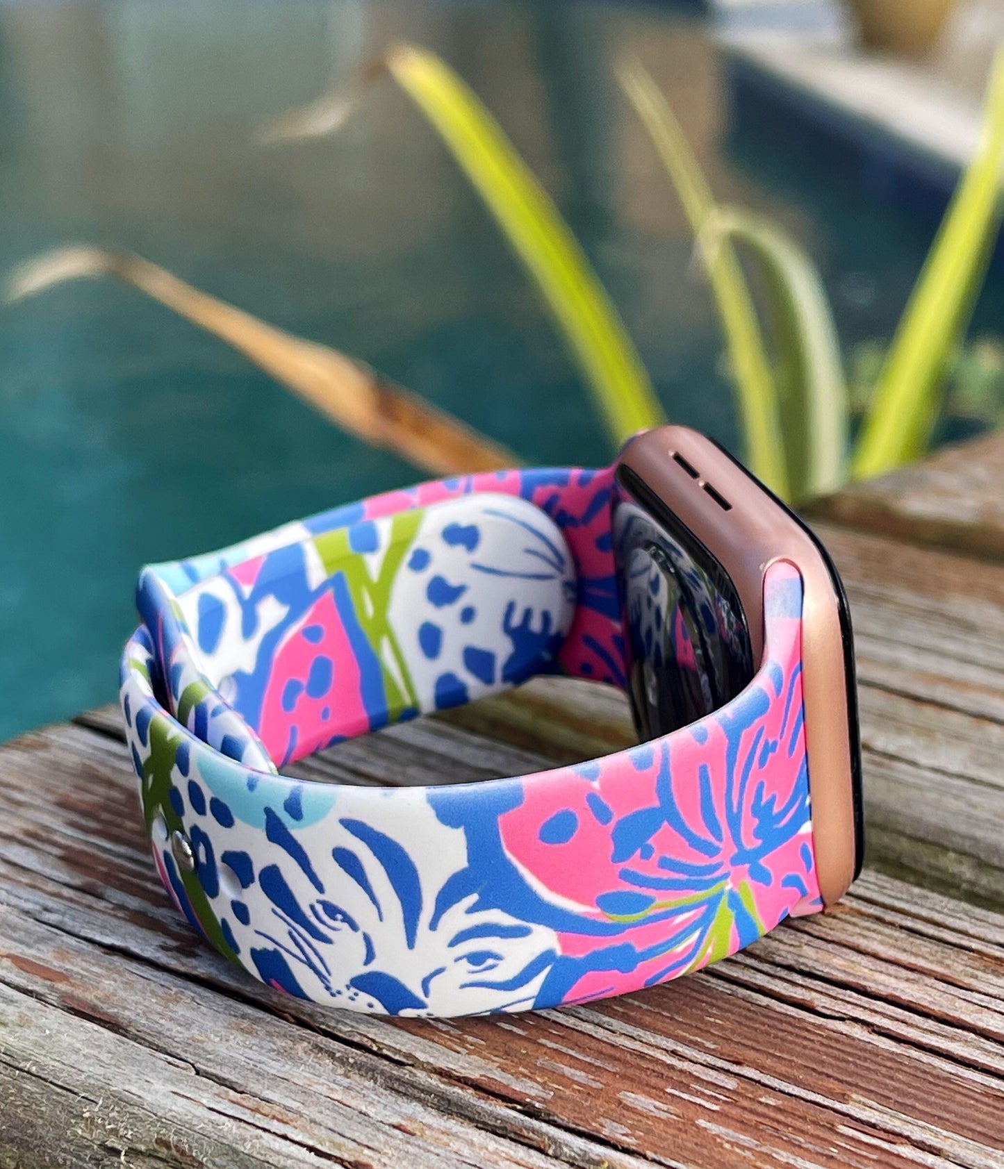 Stylish Watch Band Leopard Lilly