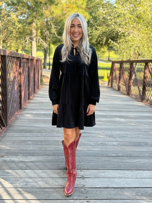 Autumn Bow Dress