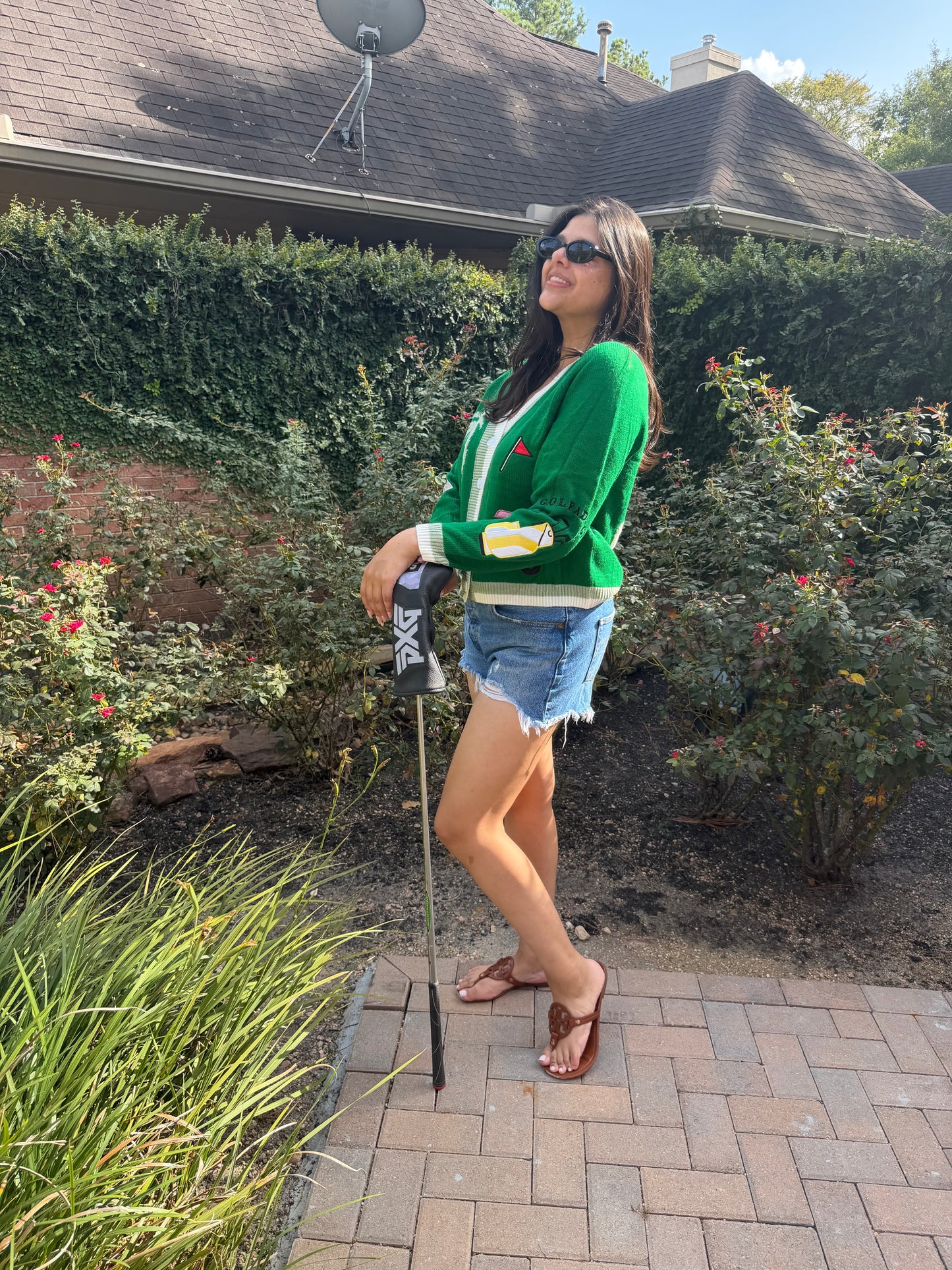 Par Tee Time Cardigan