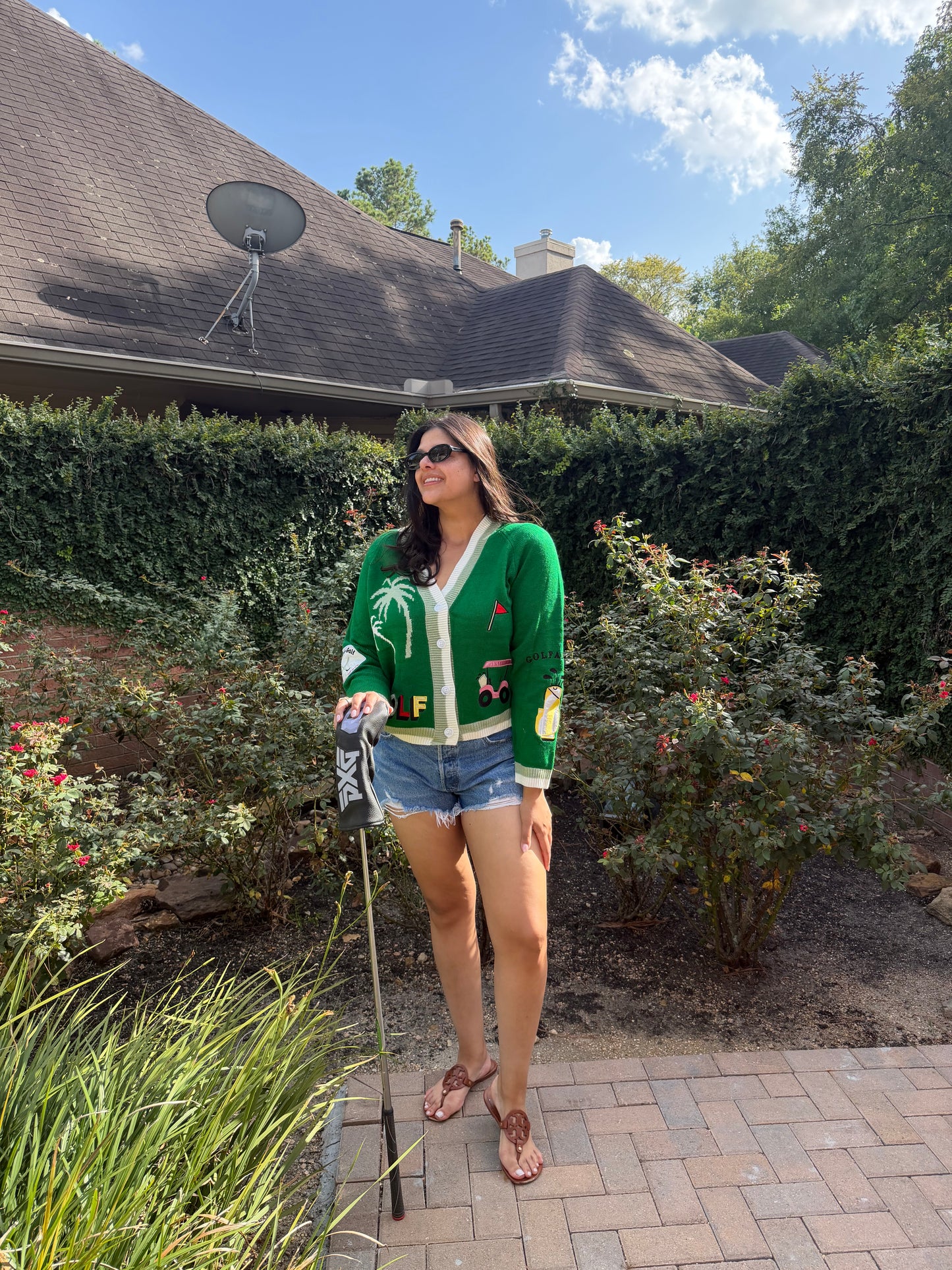 Par Tee Time Cardigan