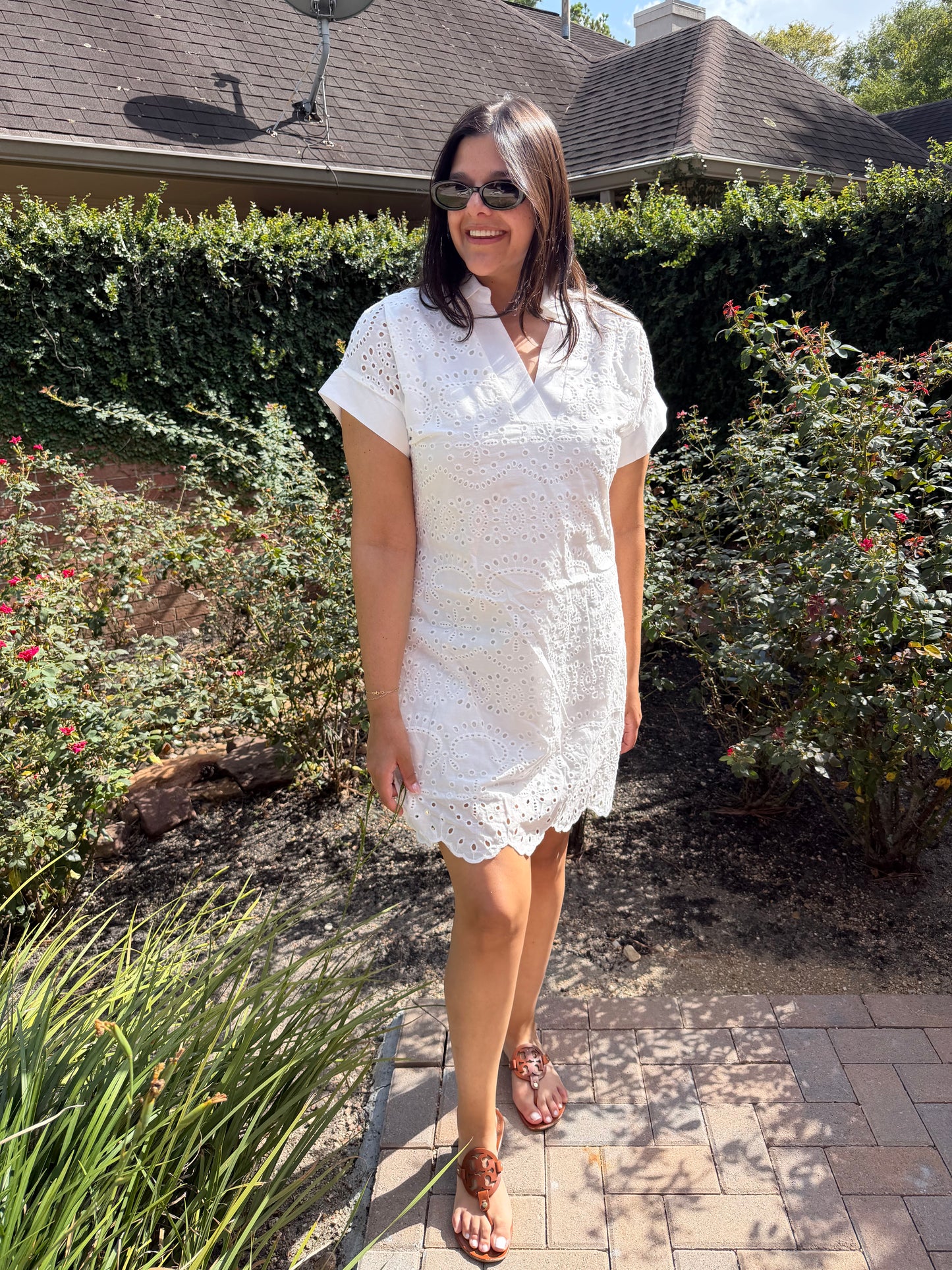 Eyelet Dress