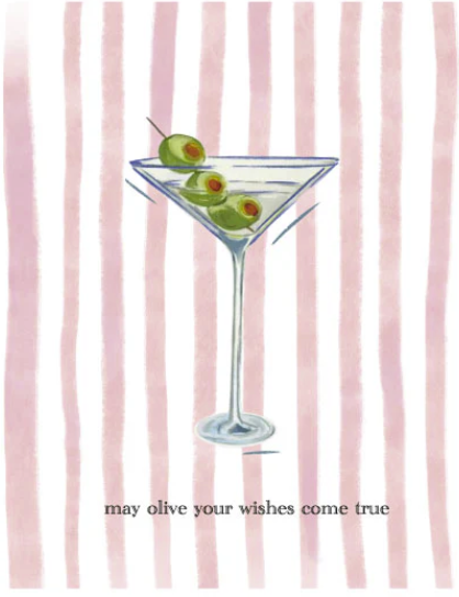 Olive Wishes Card